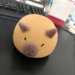 Cartoon Capybara Bath Sponge Ball Wash Blistering Body Exfoliate Baby Shower Brushes Household Bubble Sponges Shower Puff