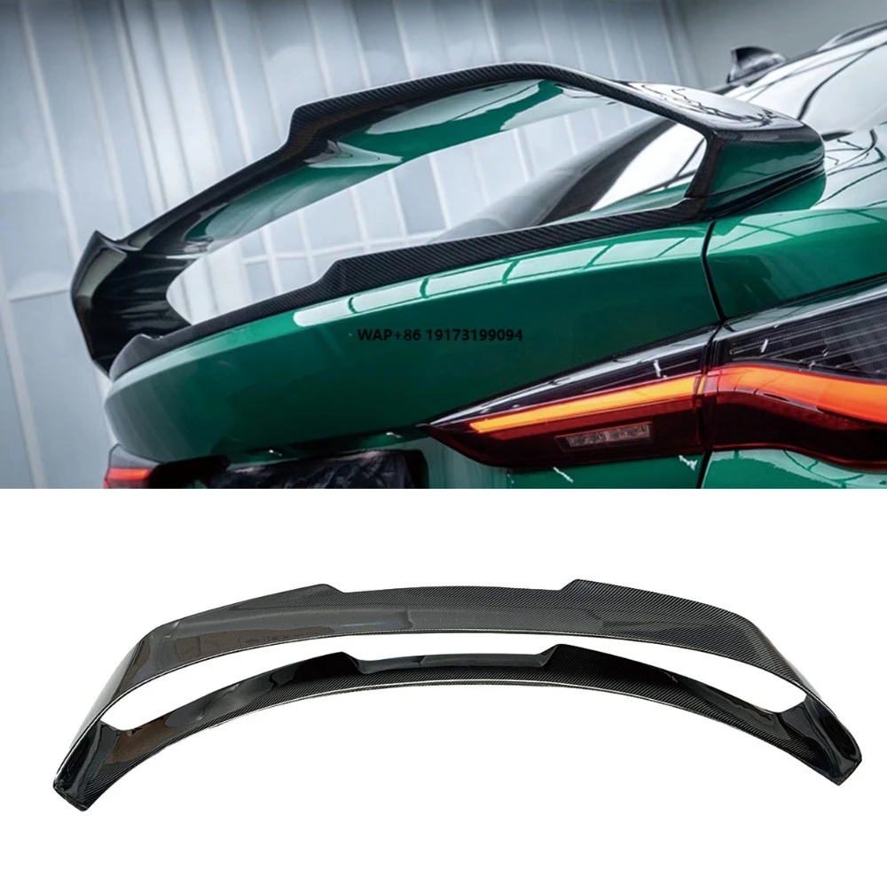 

Carbon Fiber Rear Wing for M3 G80 M4 G82 2020+ AE Style Rear Trunk Spoiler Auto Bumper Parts