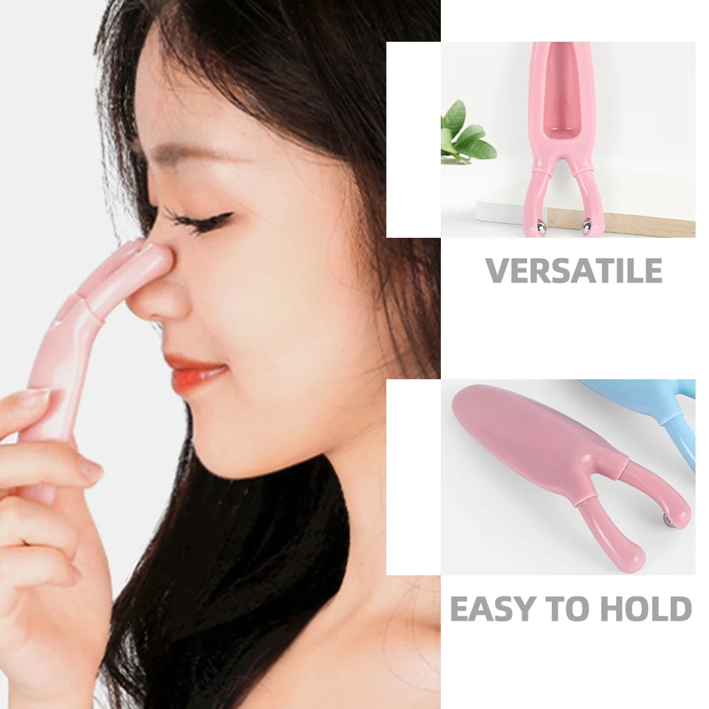 

Nose Massager Scraper Beautiful Face Beauty Tool Skincare Facial Small Portable Non Electric Plastic Design Nose Scraper Tool