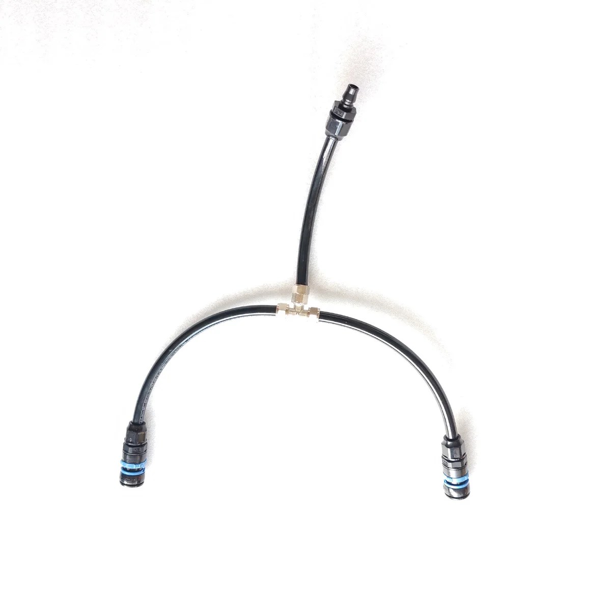 High quality two-way diving three-way adapter with lockable function to prevent detachment and ensure the safety of diving users