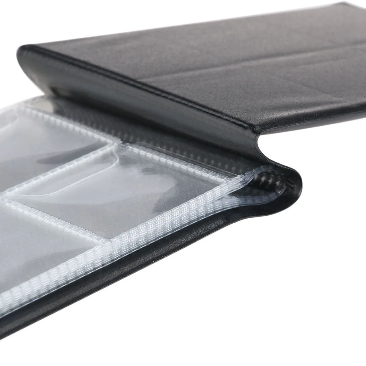 

Coin Collection Book Black 13.8*9.8Cm 10 Pages 60 Pockets Portable Pu Cover Opp Page For Coins Caps Tokens Medallions