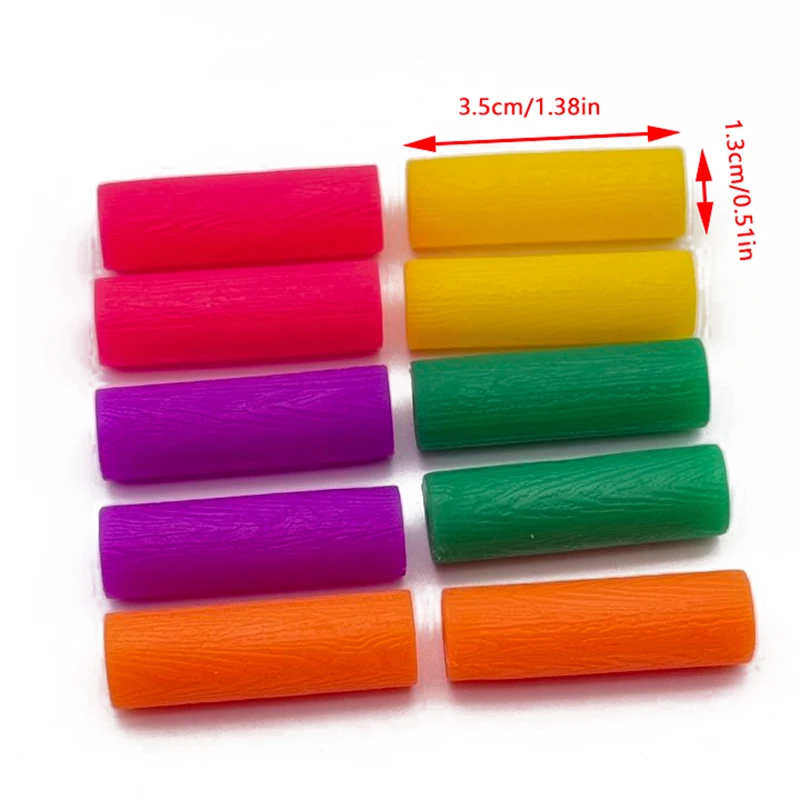 1-10Pc sabor goma mordida palo Chewies alineador sabor a fruta adulto goma BiteStick Invisible mordedura Brace corrección Dental Suppl