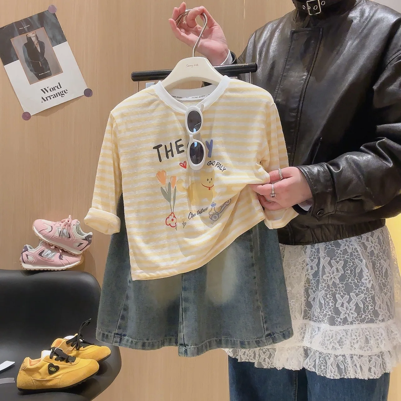 Dziewczęca koszulka T-shirt Wi – Baby Clothing Korea recenzja i cena