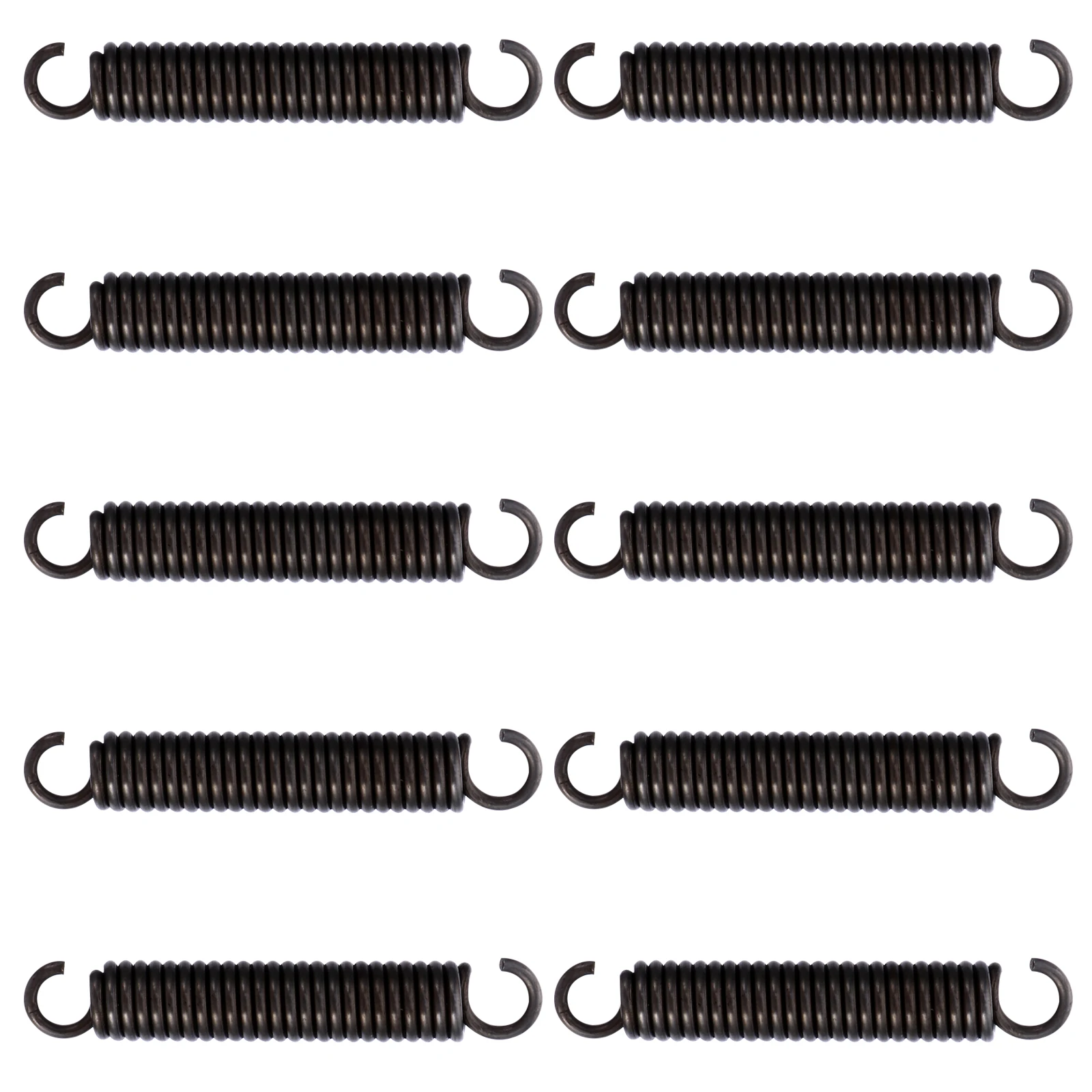 

10 pcs Tension Springs Stainless Steel Extension Hook Home Hardware Accessories Spiral Design Long Service Life