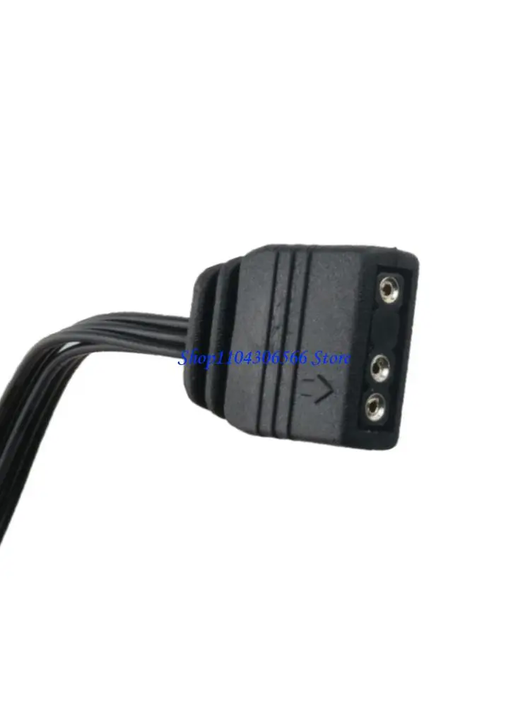 

02DD 5V 3PIN 1 ЖЕНЩИНА ДО 2 Удлинительного кабеля сплиттера ARGB для ПК КПУ корпуса