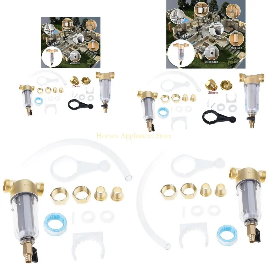 

D0AB МАЛЬНОЕ УДАЛЕНИЕ Спинку вниз по водопроводной воде предварительный фильтр осадка для скважины для водного шланга Фильтр с