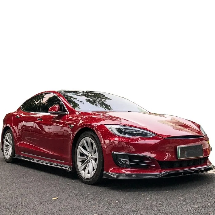 Carbon Fiber Body Kit for Tesla Model s Front Spoiler Rear Diffuser Side Skirts and Trunk Spoiler for Tesla Model s Facelift