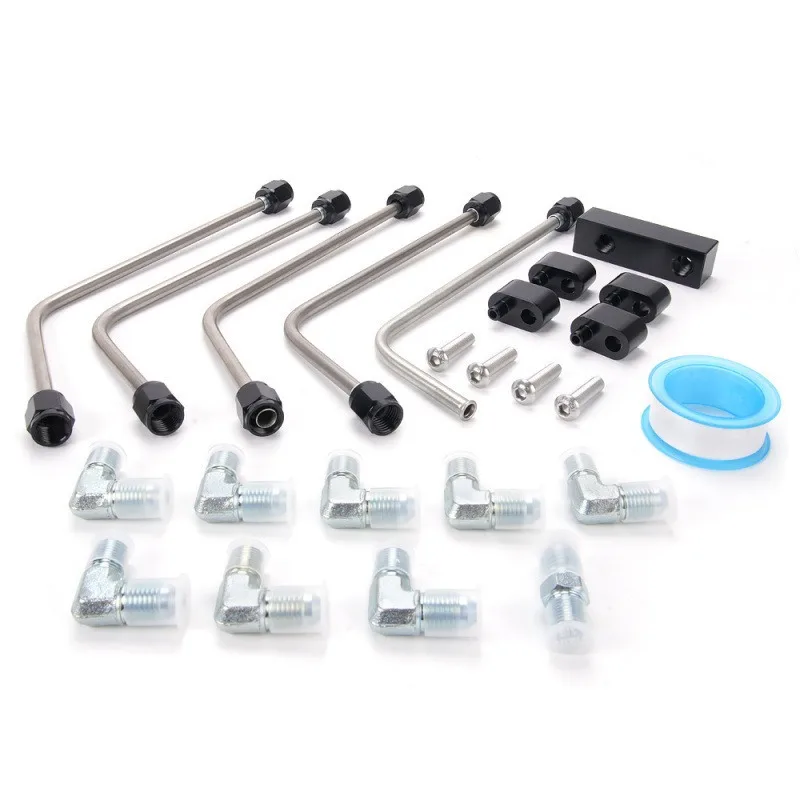 Automotive Retrofit Throttle Body Bypass Stainless Steel Coolant Cross Steam Emission Kit for LS
