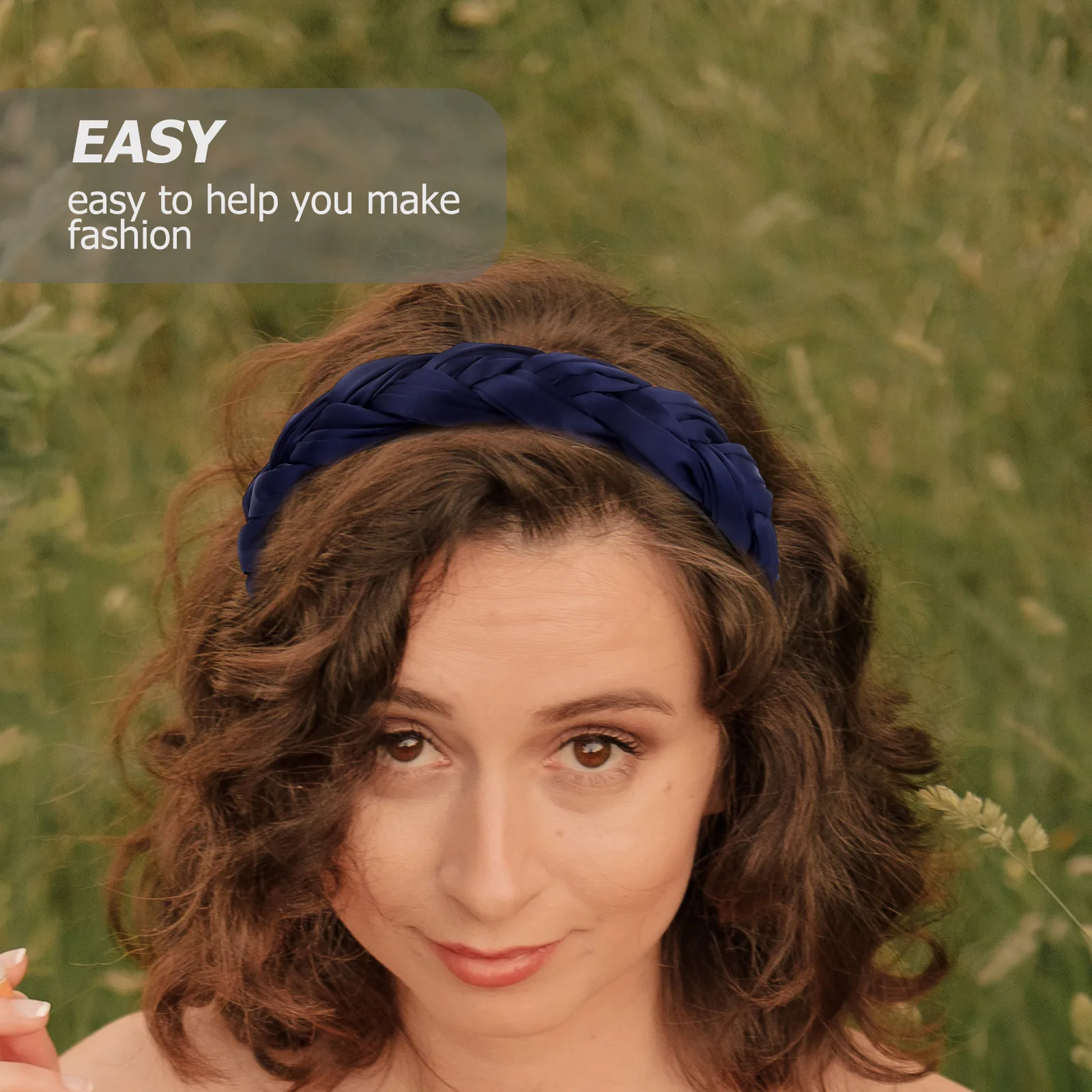 

1pc Retro Hairband For Women Fabric Wrapped Twisted Headband Decorative Cloth Hair Accessory Daily Wear Simple Female Girl Daily
