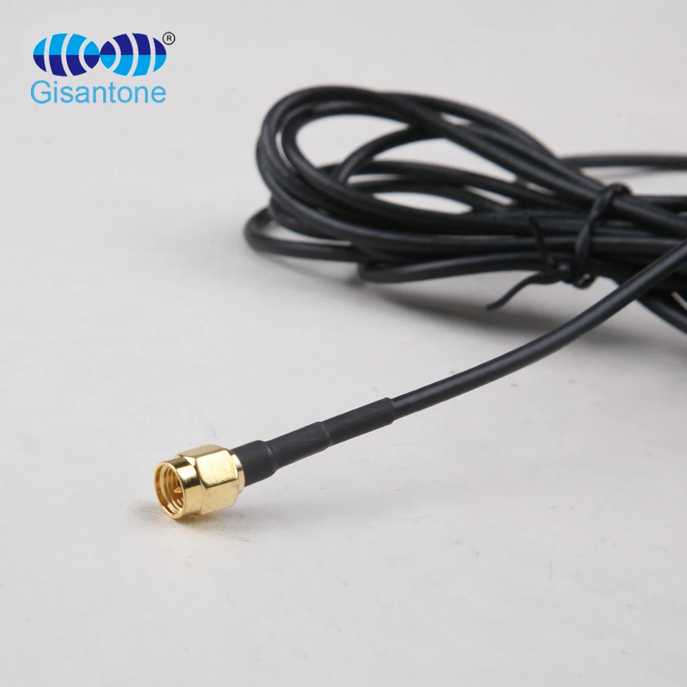 Car cmmb tv antenna with sma connector(customized) with RG174 cable