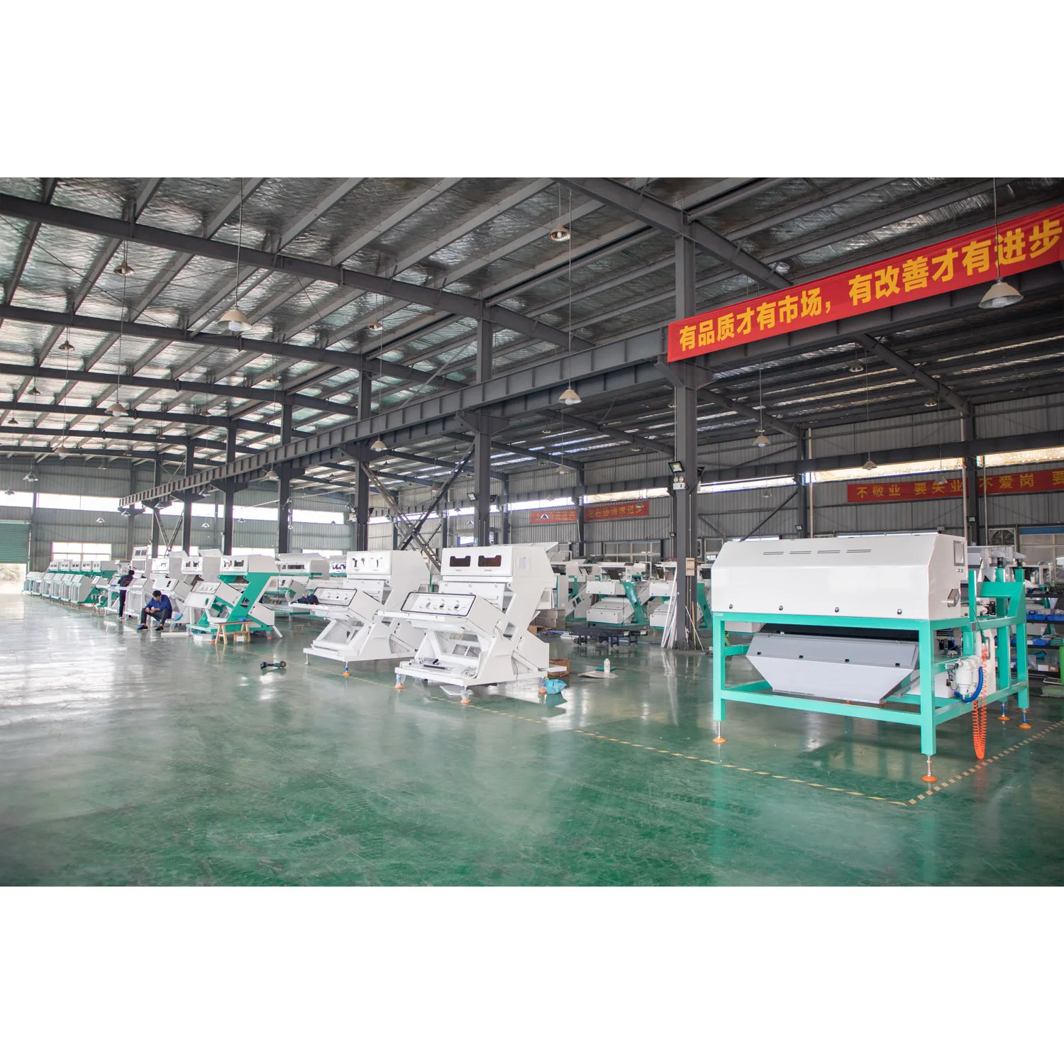 FL Nut Color Sorting Machine Intelligent Parameter Memory Function Sorting Device For Multi‑variety Nut Color Separation Work