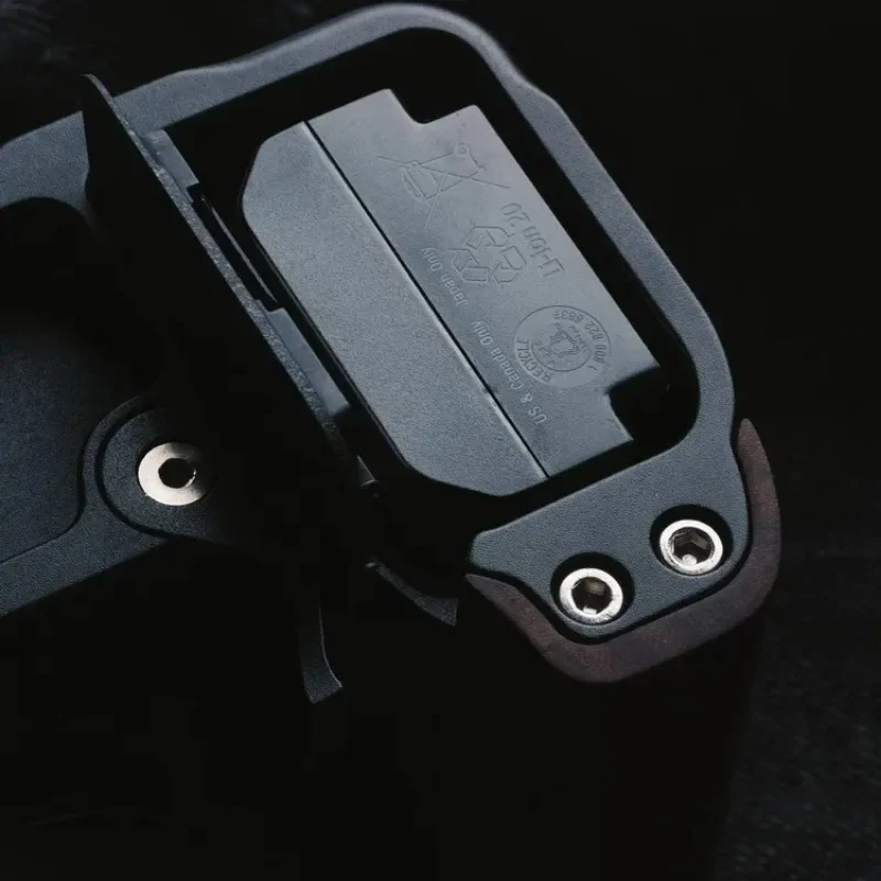 우드 핸드 그립 플레이트 브래킷 및 알루미늄 베이스 플레이트 브래킷, 소니 A7C 용