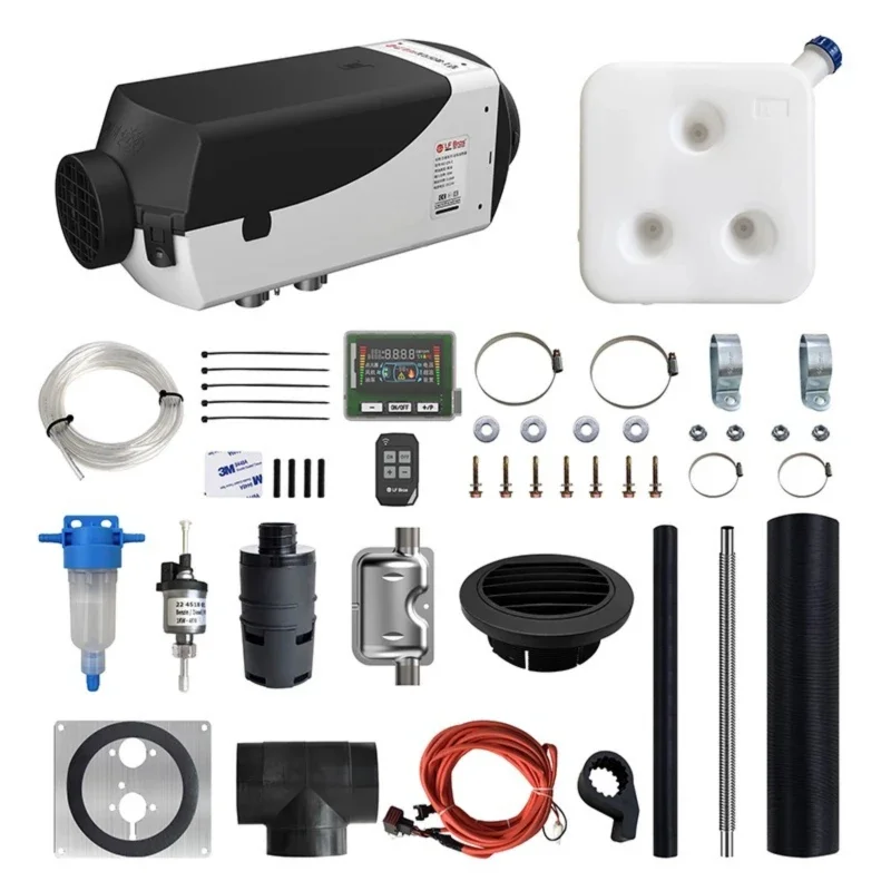 Power Tools Parking Fuel Air Heater, Car Mounted Household Diesel Heating And Ventilation Integrated Unit 12v24v