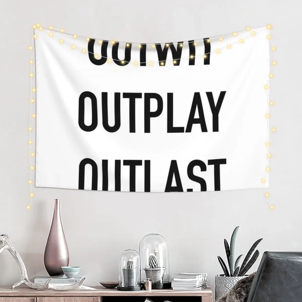 Survivor Outwit Outplay Outlast Tapestry Home Decorators House Decor Aesthetic Room Decorations On The Wall Tapestry