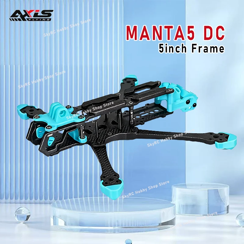 Axisflying MANTA5 5inch DeadCat DC Frame 229mm Fit O3 Air Unit Spare Parts for Long Range Freestyle FPV