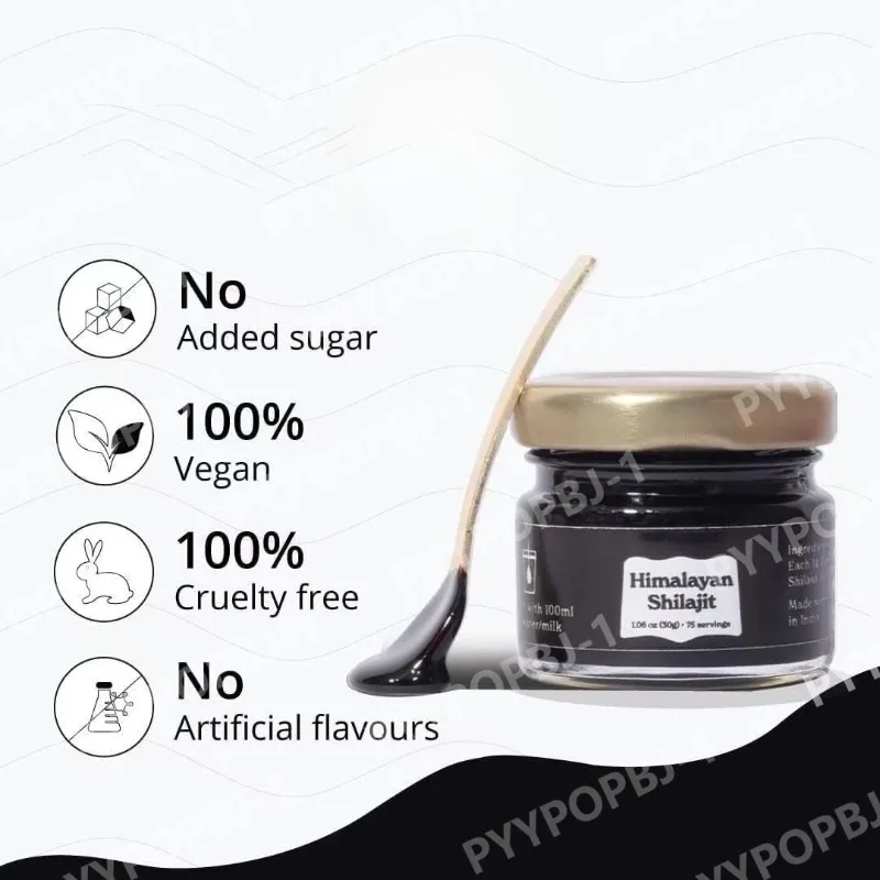 Himalayan Shilajit Resin Organic Natural Fulvic Acid ISO Certified 1.06 OZ 75 Servings 85+ Trace Minerals for Men and Women view 2