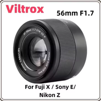 Viltrox 56mm F1.7 Auto Focus APS-C Lens For Fuji X Nikon Z Sony E Mount Mirrorless Cameras X-T4 XF X-T30ii X-Pro3 Z30 Z50