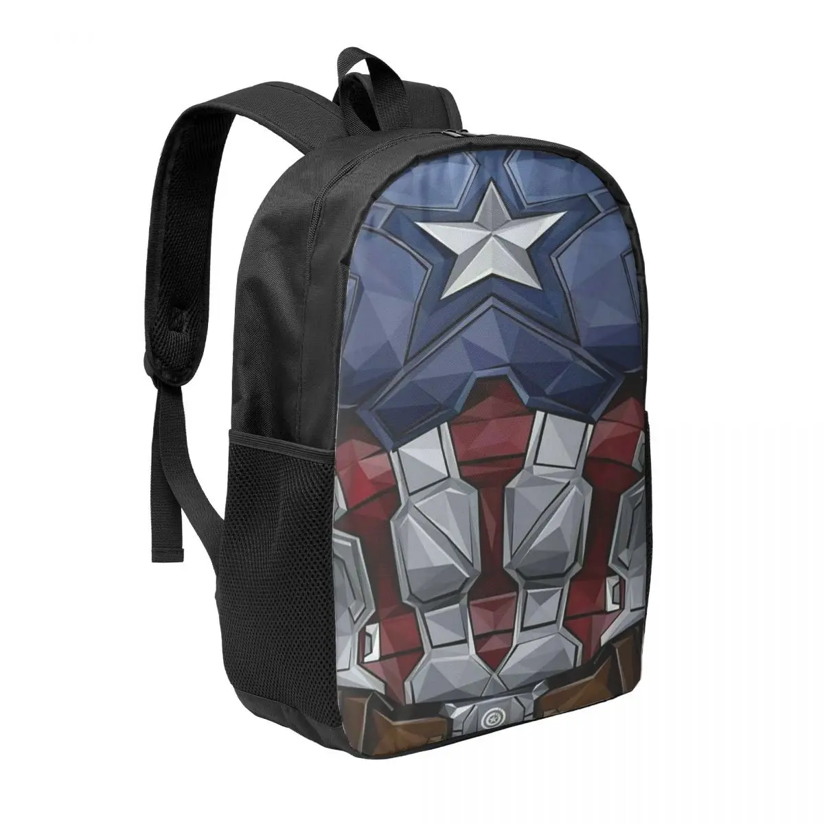 Custom Captain America Backpack Women Men Fashion Bookbag for College School Avengers Bags