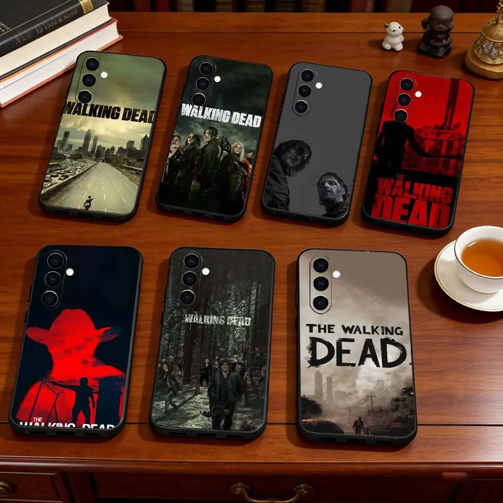 

TWE-The Walking Dead Phone Case For Samsung Galaxy A73,A72,A71,A70,A53,A52,A51,Others Soft Black Cover
