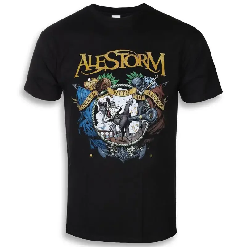 Alestorm Fcked With An Anchor T shirt Cotton For men Women S 4XL FR129