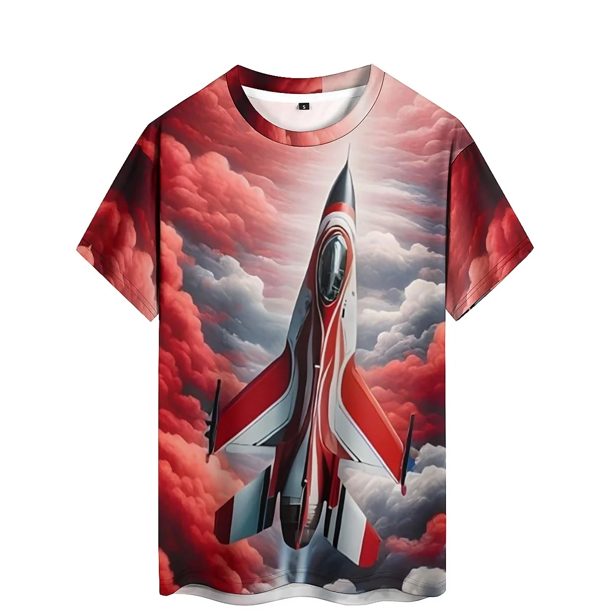2027 New Style Abstract Dizzy Pattern Men's Custom Your Photo/Logo Wholesale T-Shirt Party T-Shirt Top Printed Short Sleeve