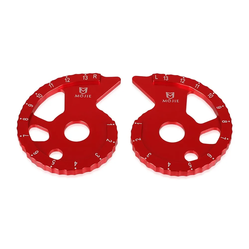 Motorcycle Chain Adjuster Parts Regulator For YAMAHA XTZ 600 WR 250Z DT 125R 125RE TTR TW XT 225 E 250 R 200 600E Accessoires - view 6