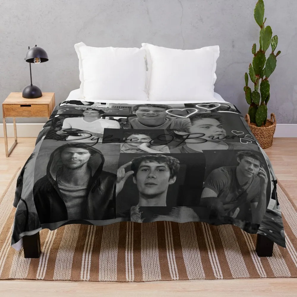 

Dylan O'Brien Throw Blanket Blanket Luxury For Sofa Thin