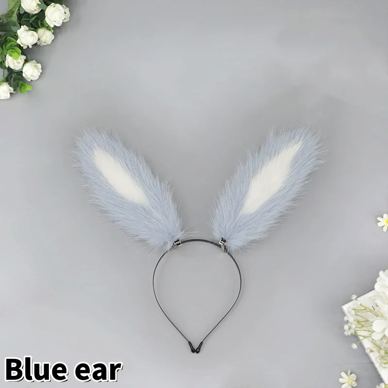 New Handmade Universal JK Rabbit Tail Lolita Cosplay Props Simulation Faux Fur Tails Plush Fox Cat Halloween Accessories