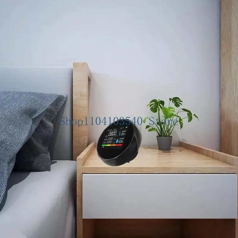 02DC Indoor Air Quality Monitor CO2 Monitor Formaldehyde TVOC Home