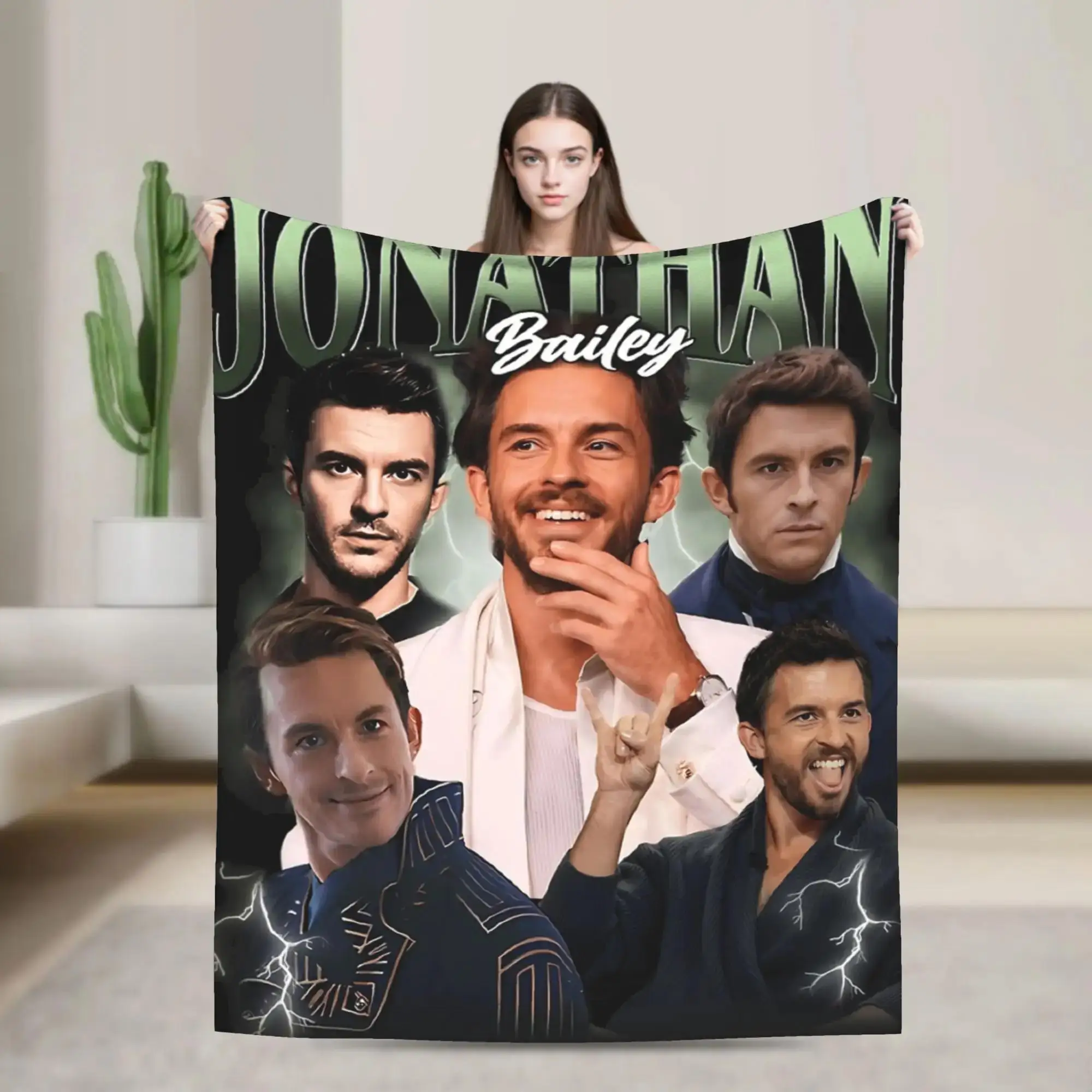 

Плюшевый плед Jonathan Bailey Fiyero в стиле ретро из фильма «Wicked» – теплый и уютный декор для дивана, кровати, кресла, для дома