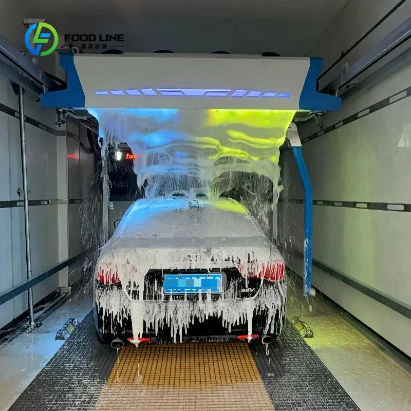 Customized Smart PLC Controlled Water Recycle Touchless Car Wash Machine for Car Parking Lot 10 Months Quick Payback