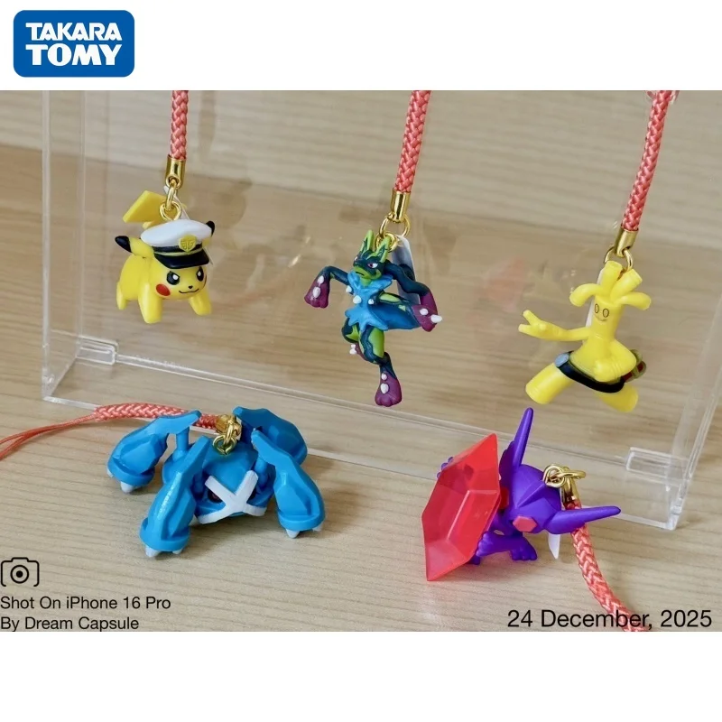 Jouets Gashapon originaux d'anime Pokemon, Aura évolutionnaire MEGA Lucario Sableye Pikachu, jouets en capsule, figurines de dessin animé, cadeaux de noël
