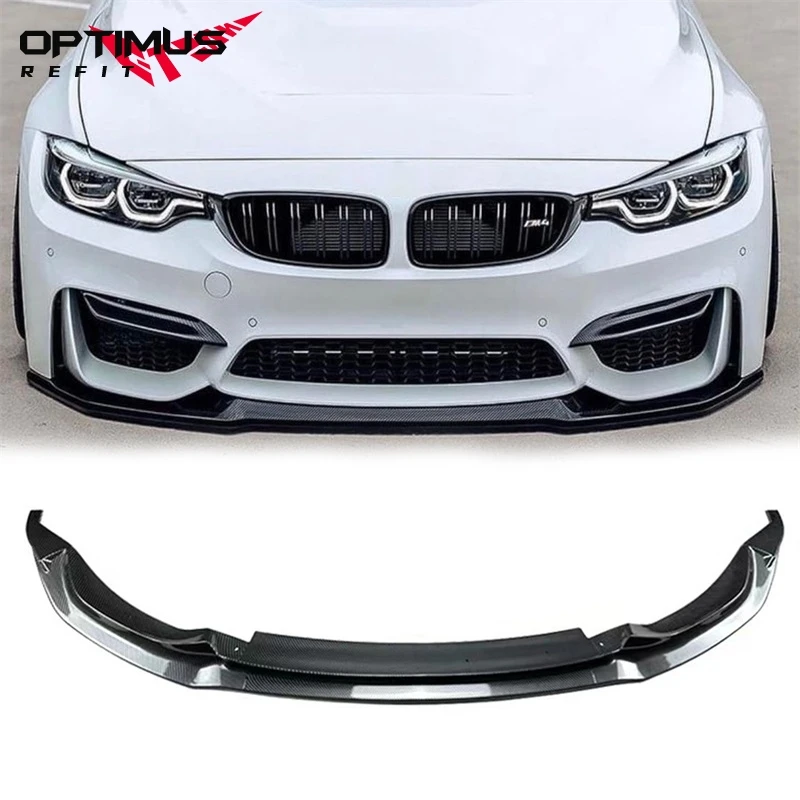 BMW F80 M3 F82 F83 M4 2015–2020 İçin Karanlık Renkli Ön Bumper Çizgisi: Zara Tarzı Estetik ve Koruma Performansı