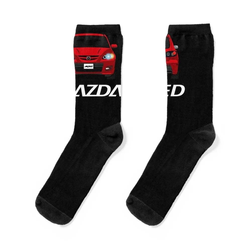 

MazdaSpeed 3 Socks men cotton high quality hiking heated Socks Women Men's