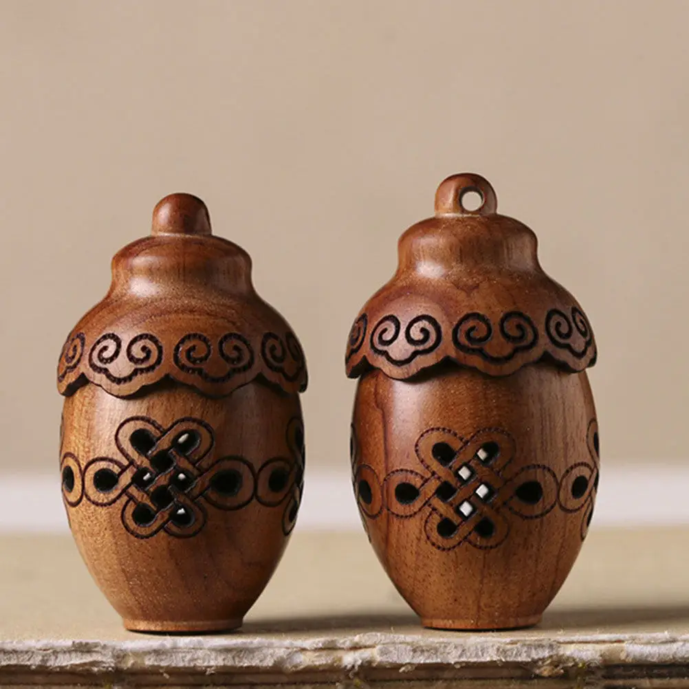 

Резной деревянный ароматический шар-диффузор: ретро-подвеска для ароматерапии для дома, автомобиля, медитации, колледжа