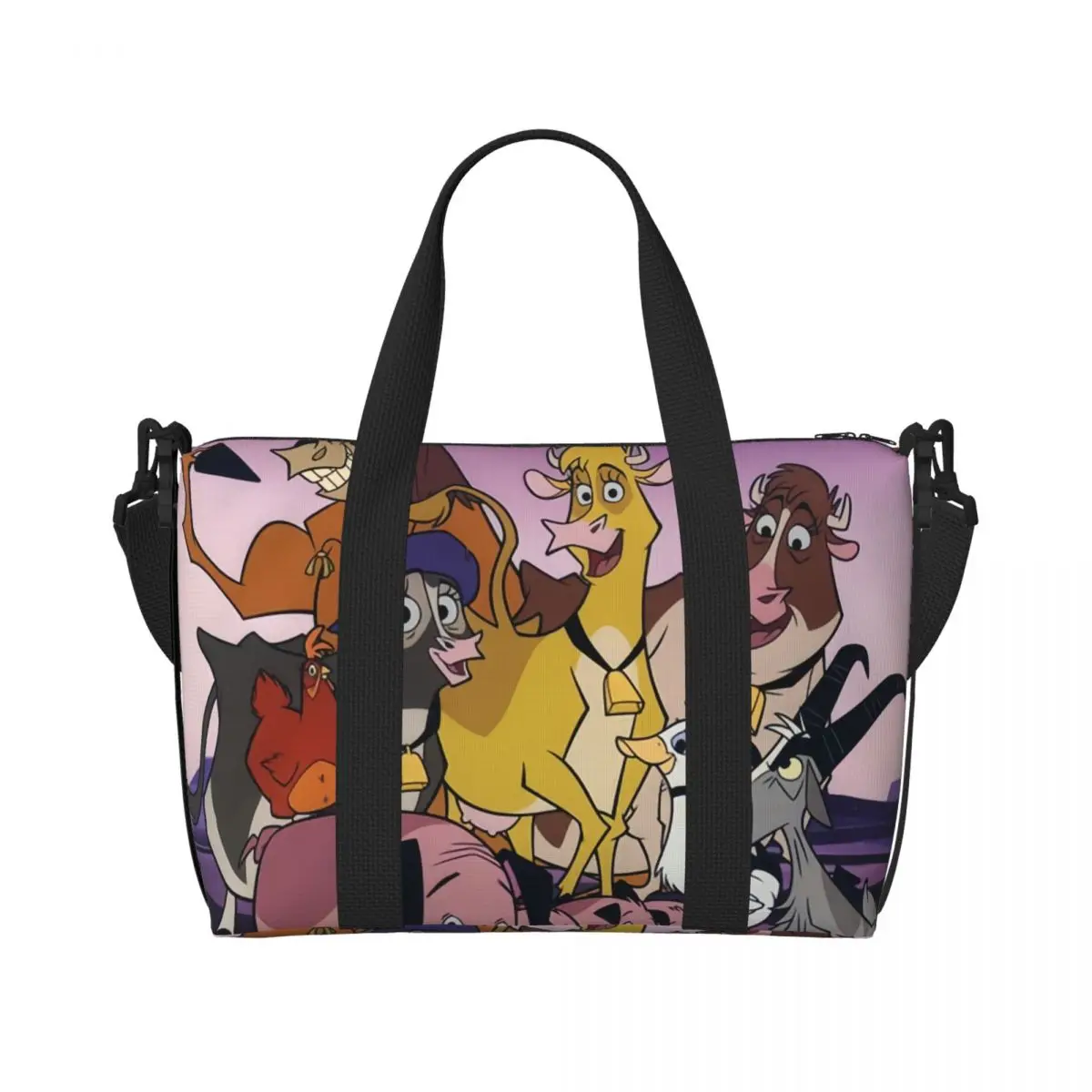 

Custom Anime Classic Home On The Range Grocery Tote Shopping Bags Women Large Capacity Cartoon Gym Beach Travel Bags