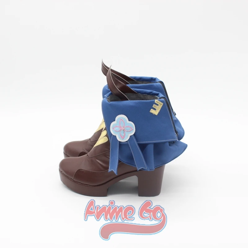 Game Honkai Star Rail March 7th Cosplay Shoes Boots for Women Halloween C07815