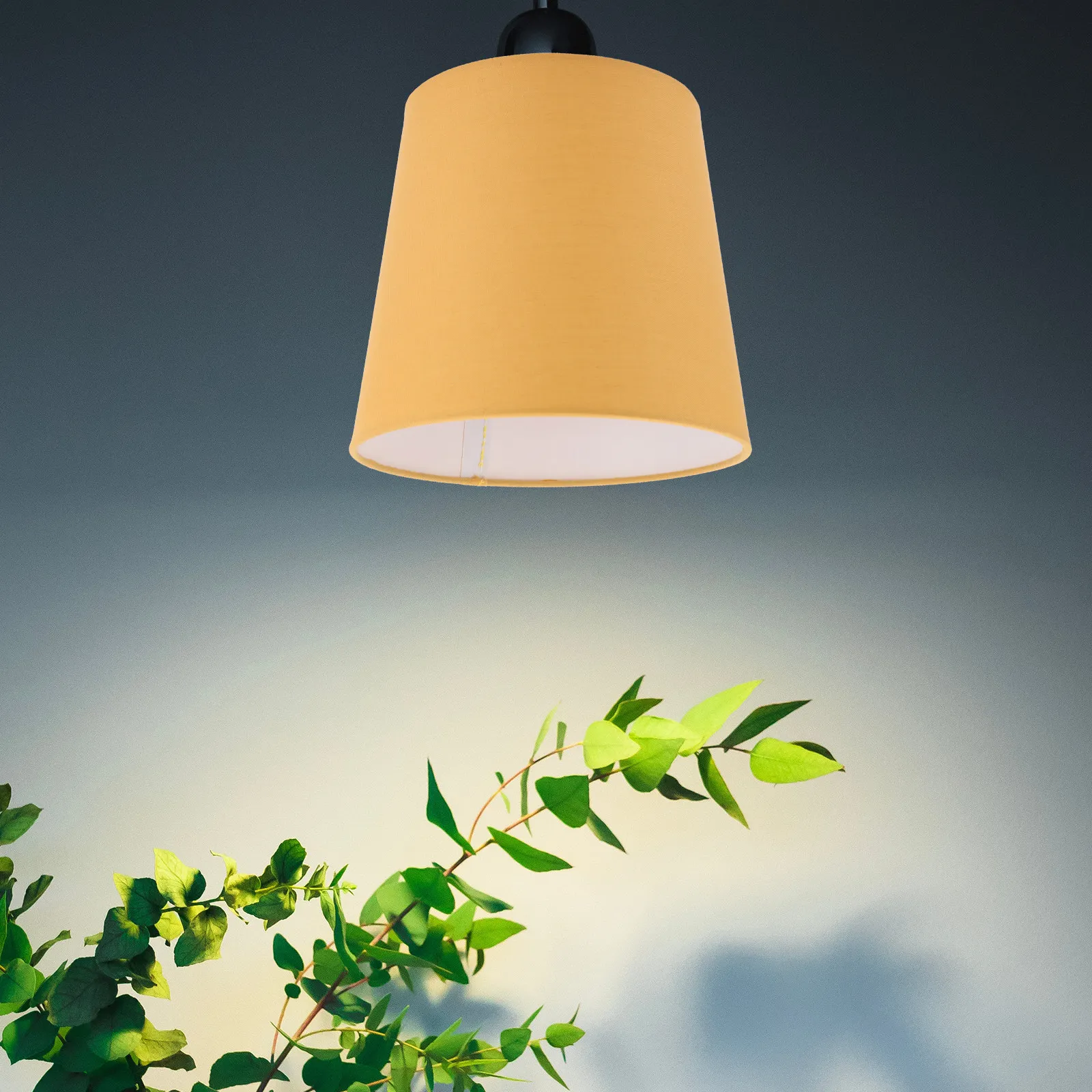 

Простой тканевый абажур для настольной лампы, мягкий свет, сменный чехол для спальни, гостиной, отеля