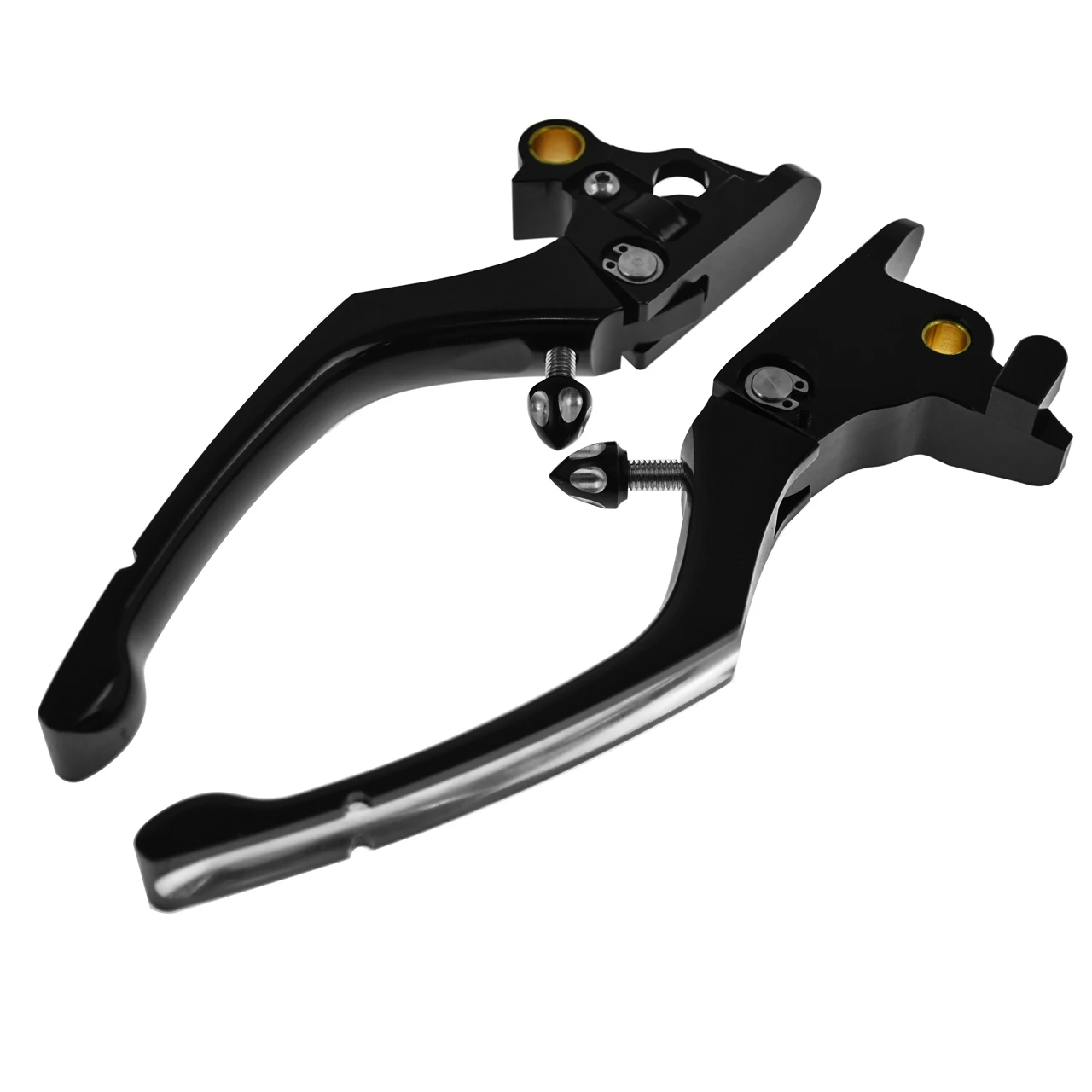 Motorcycle Black/Chrome Brake Clutch Regulator Lever Adjustable For Harley Softail Breakout FLSTN Heritage FXBB Low Rider 15-17