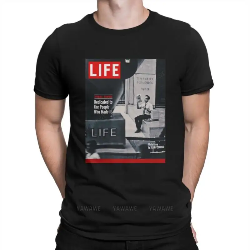 Walter Mitty LIFE Cover Special TShirt The Secret Life of Walter Mitty Leisure T Shirt Summer Stuff For Men Women