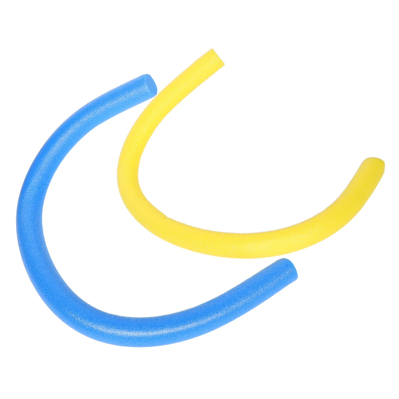 2개입 소프트 폼 블라인드폴드 게임 스틱, 엑스트라 롱 풀 누들, 밝은 색상의 플로팅 수영 튜브, 파티, 팀 빌딩, 액티브 플레이용