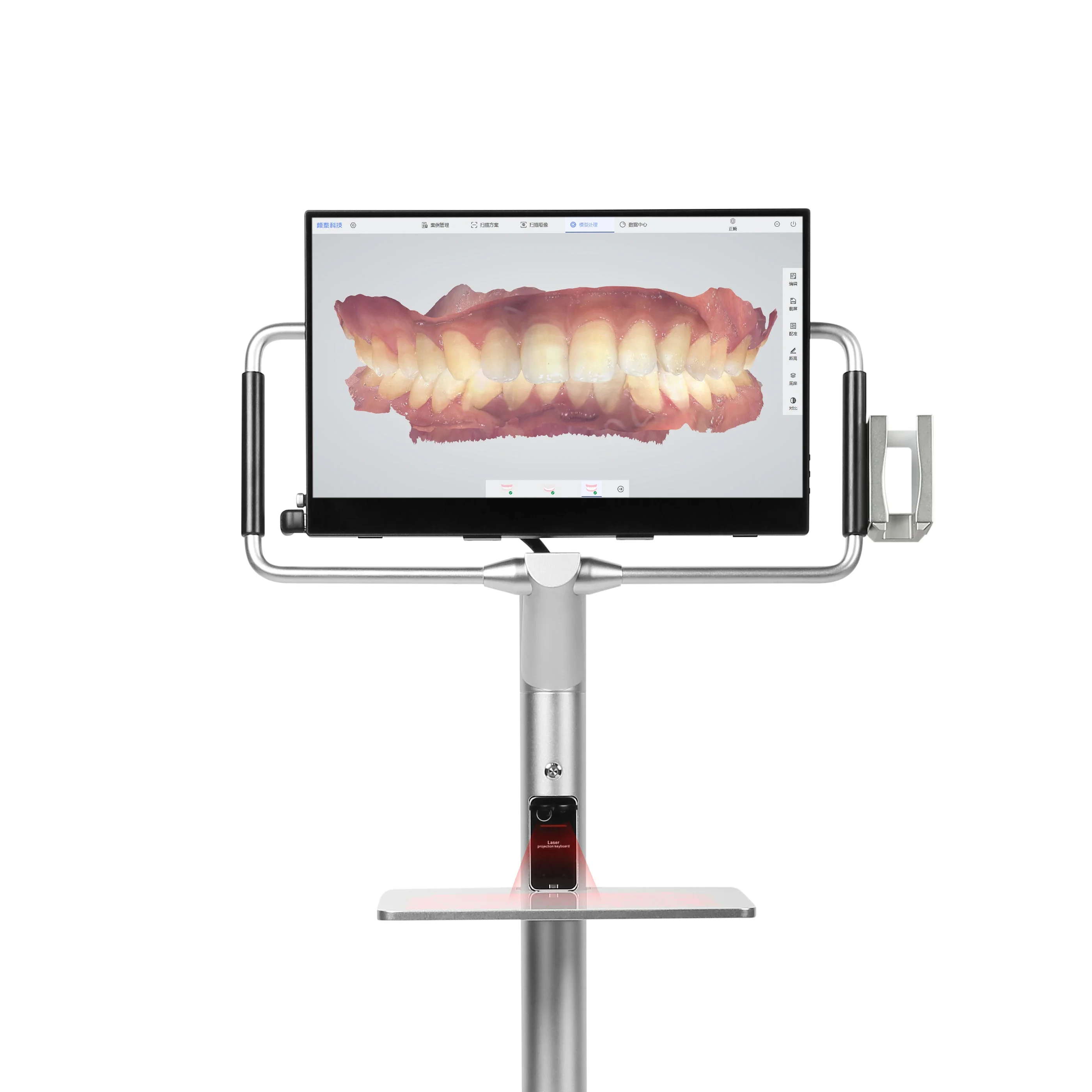 High quality good intraoral 3D scanner high-end nice looking scanner trade intraoral scanner cart