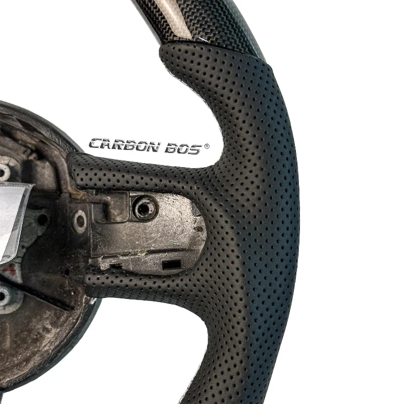 Volante de Fibra de Carbono Compatible con Modelos R56, R50, R53, F56, R55, R61, Piezas de Fibra de Carbono para Automóviles Coupé, Roadster, Pacem