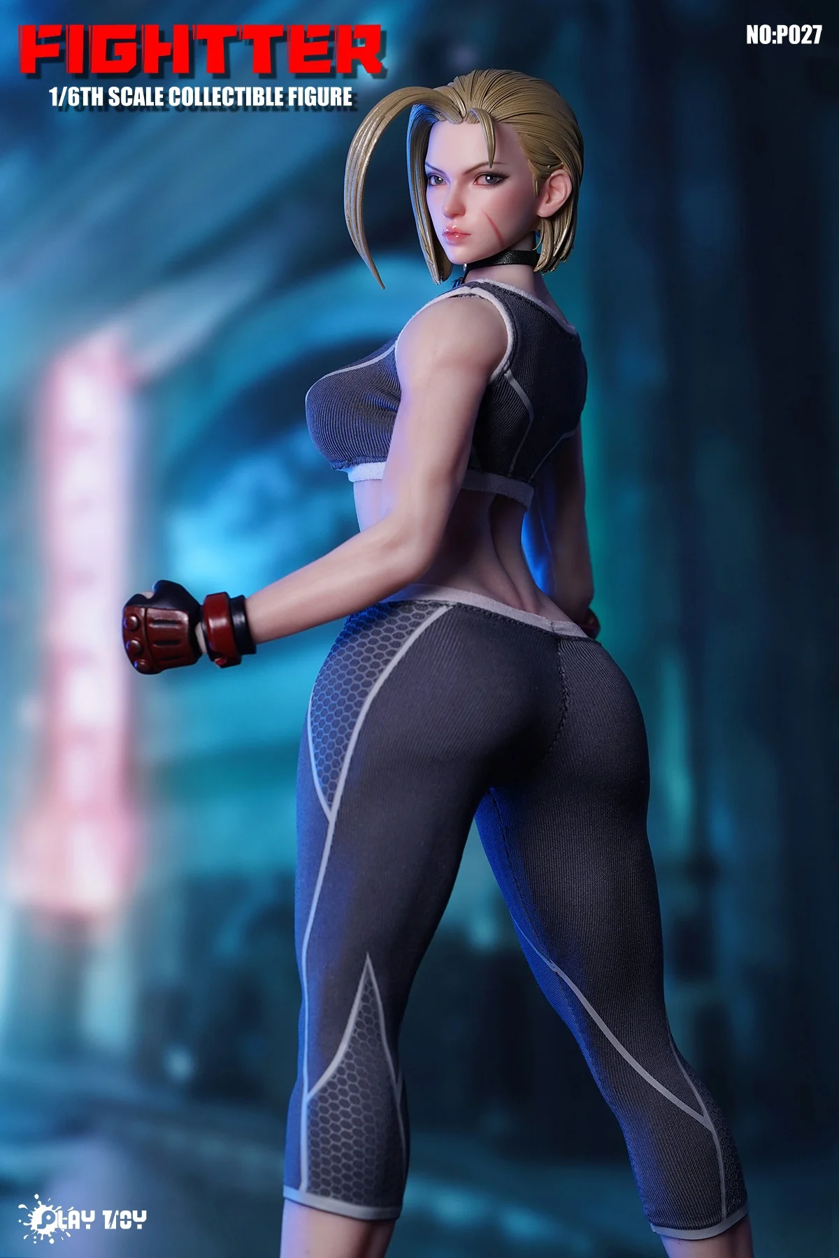 PLAY TOY NO:P027 1/6 Scale Fightter Girl Cammy Full Set Movable Doll 12\'\' Female Action Figure Model Toys
