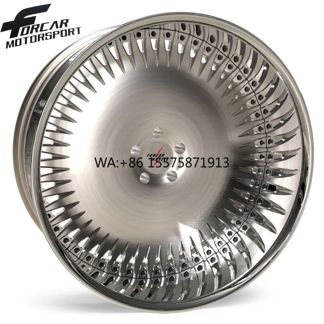 

Worth Buying Deep Concave Two-Piece 16-24 Inch Passenger Car High Tech Forcar Motorsport Aluminum T6061 Wheels Rims