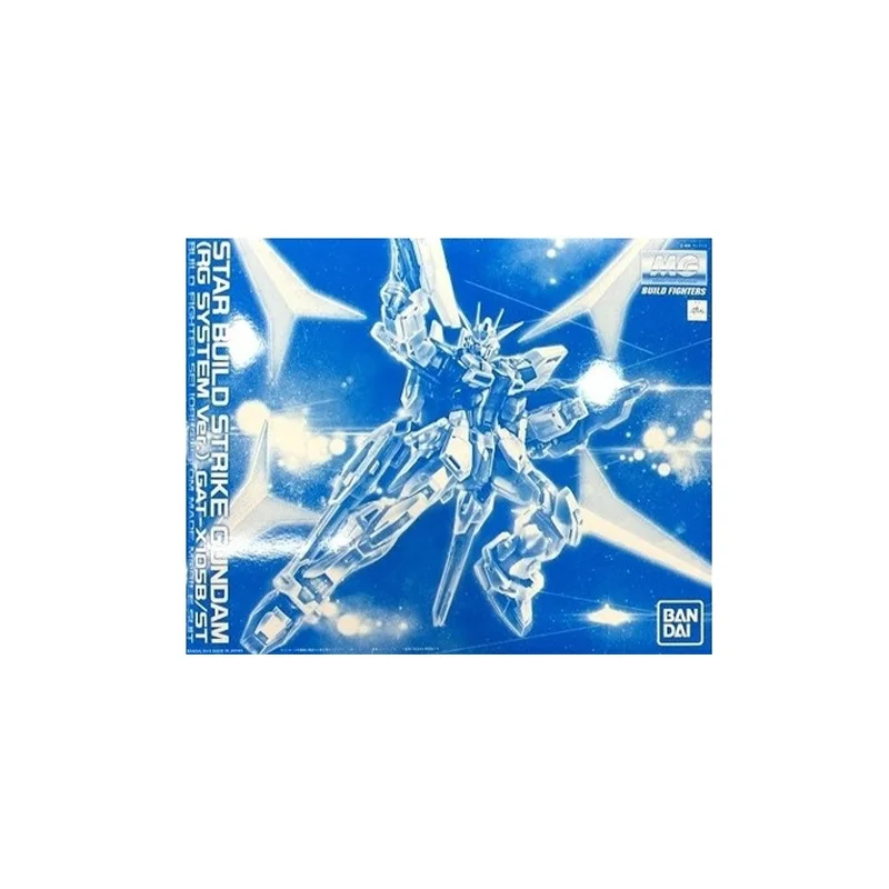 Bandai Original GUNDAM Anime Model MG 1/100 STAR BUILD STRIKE GUNDAM RG SYSTEM Ver Action Figure PB Limited Toys Gifts for Kids