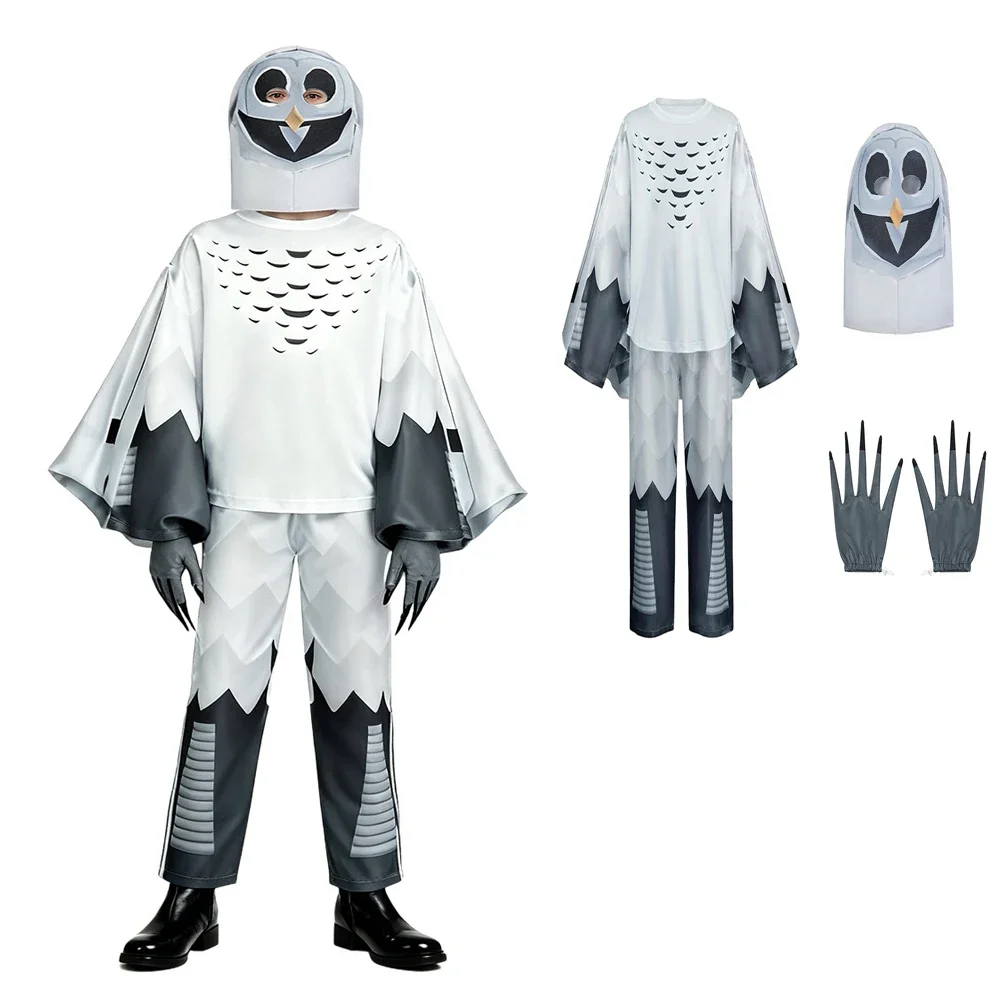 99 Nights In The Forest Deer Kids mascot Cosplay Costume Animal Deer Owl Cos Jumpsuit Halloween Party Costumes for adult childre