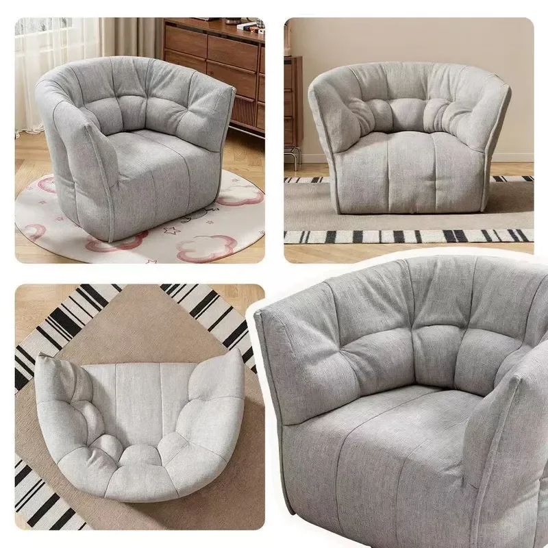 for New Lazy Sofa Explosion Internet Celebrity Balcony Small Apartment Living Room Recliner Room Bedroom Single Tatami Seat