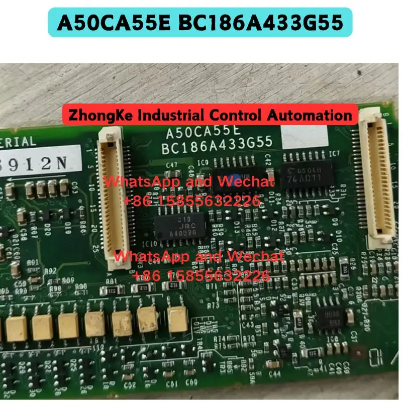 Used A50CA55E BC186A433G55 motherboard Functional test OK