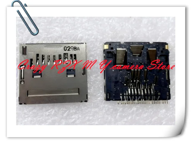 1PCS NEW For Sony Sony CX230 CX280 CX290 CX760 PJ230 PJ260E A7R2 SD Memory Card Reader Slot Camera Repair Spare Part
